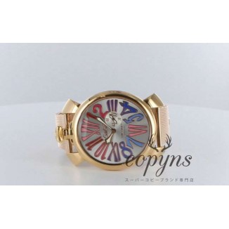 ガガミラノ レプリカ スリム46mm 5081.1 スモールセコンド PGP シルバー メンズ