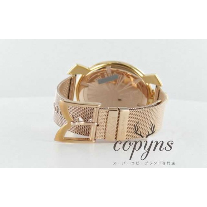 ガガミラノ偽物 レプリカ スリム46mm 5081.2 スモールセコンド PGPシルバー メンズ