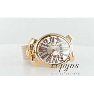 ガガミラノ偽物 レプリカ スリム46mm 5081.2 スモールセコンド PGPシルバー メンズ