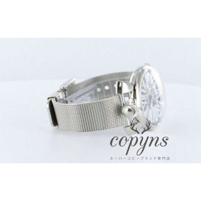 ガガミラノ 偽物  レプリカ スリム46mm 5080.2 スモールセコンド ブラック メンズ