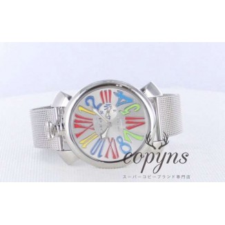 ガガミラノ レプリカ スリム46mm 5080.1 スモールセコンド シルバー メンズ