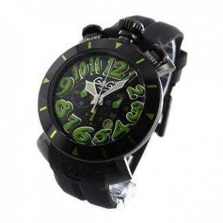 ガガミラノ コピー クロノ48mm 6054.2 ラバー ブラック メンズ
