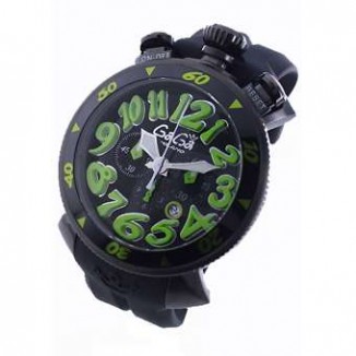 ガガミラノ コピー クロノ48mm 6054.2 ラバー ブラック メンズ
