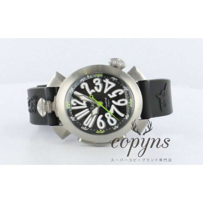 ガガミラノ コピー ダイビング48mm 5040.1 チタン オートマチック ラバー ブラック メンズ 「世界限定120本」