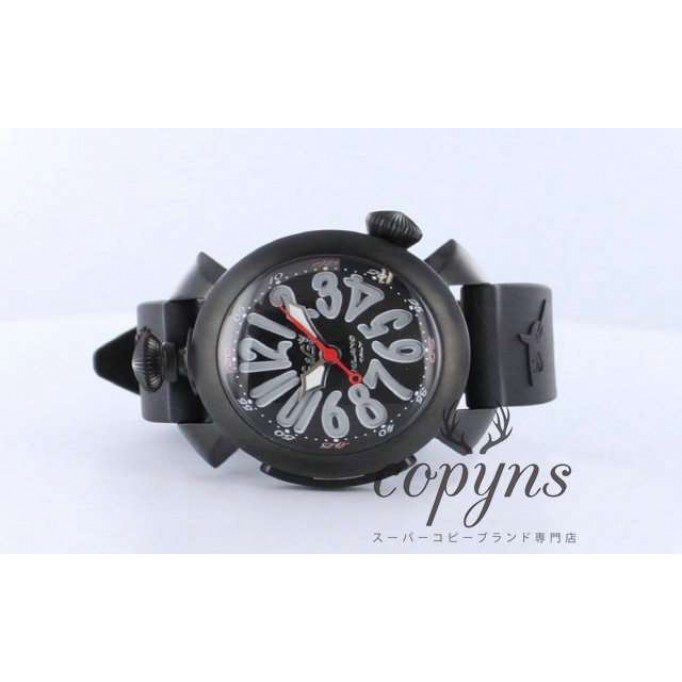 ガガミラノ コピー ダイビング48mm 5042 チタン オートマチック ラバー ブラック メンズ