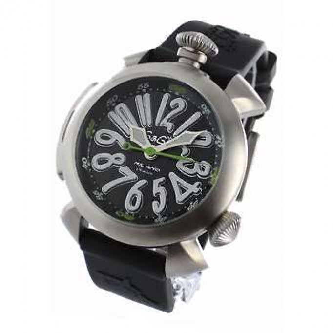 ガガミラノ コピー ダイビング48mm 5040.1 チタン オートマチック ラバー ブラック メンズ 「世界限定120本」
