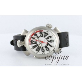 ガガミラノ コピー ダイビング48mm 5040.3 チタン オートマチック ラバー ブラック/ホワイト メンズ