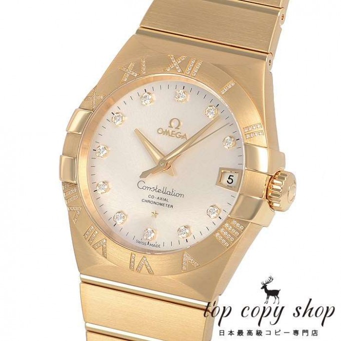 オメガ コンステレーション スーパーコピー コーアクシャル 123.55.38.21.52.008
