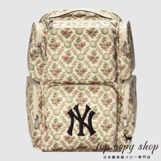 グッチ バッグ スーパーコピー GGニューヨーク ヤンキース  パッチ ラージ バックパック 536743 9W4BX 9068