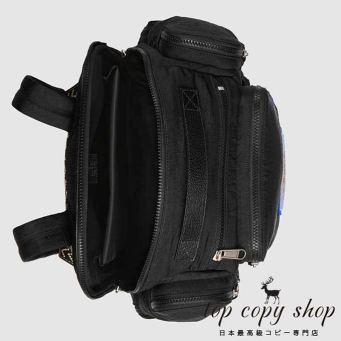 グッチ バッグ スーパーコピー GG GUCCI 1980s パッチ ラージ バックパック 536743 9W5DX 8563