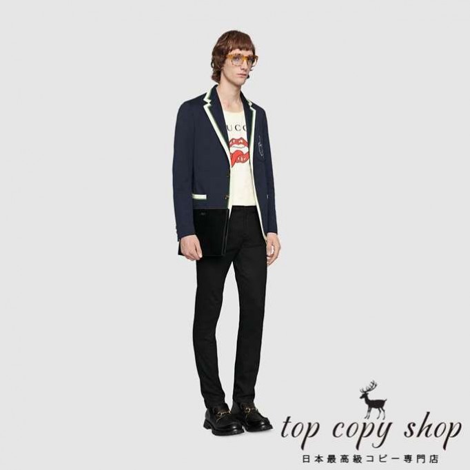 グッチ バッグ スーパーコピー GG GUCCI ロゴ付き レザー ポーチ547613 0YA0G 1000