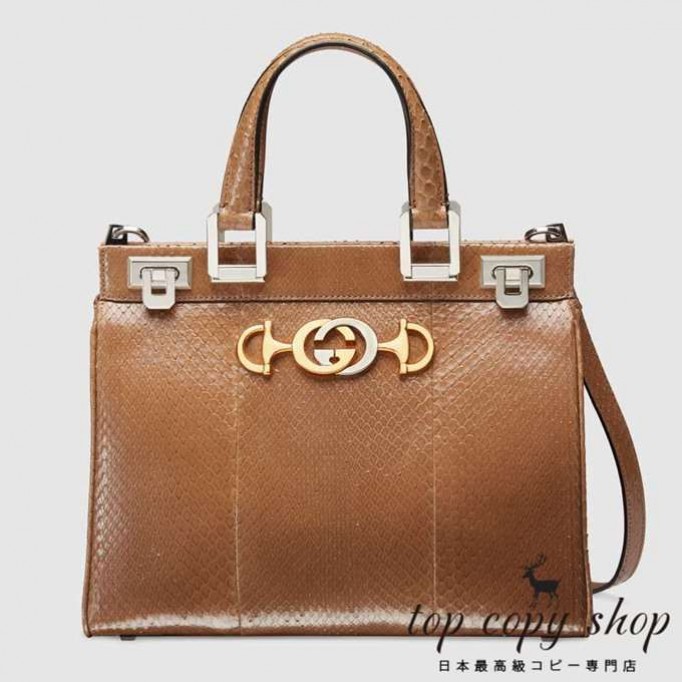 グッチ バッグ スーパーコピー GG〔グッチ ズゥミ〕スネークレザー スモール トップハンドルバッグ569712 LJM0X 2837