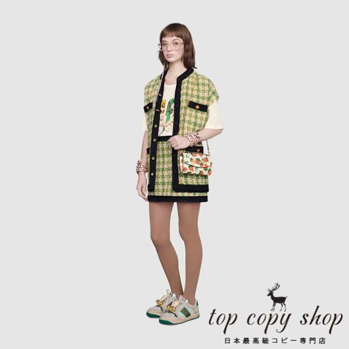 グッチ バッグ スーパーコピー GG〔グッチ ズゥミ〕GUCCI ストロベリープリント ミニ ショルダーバッグ564718 08PAX 9036