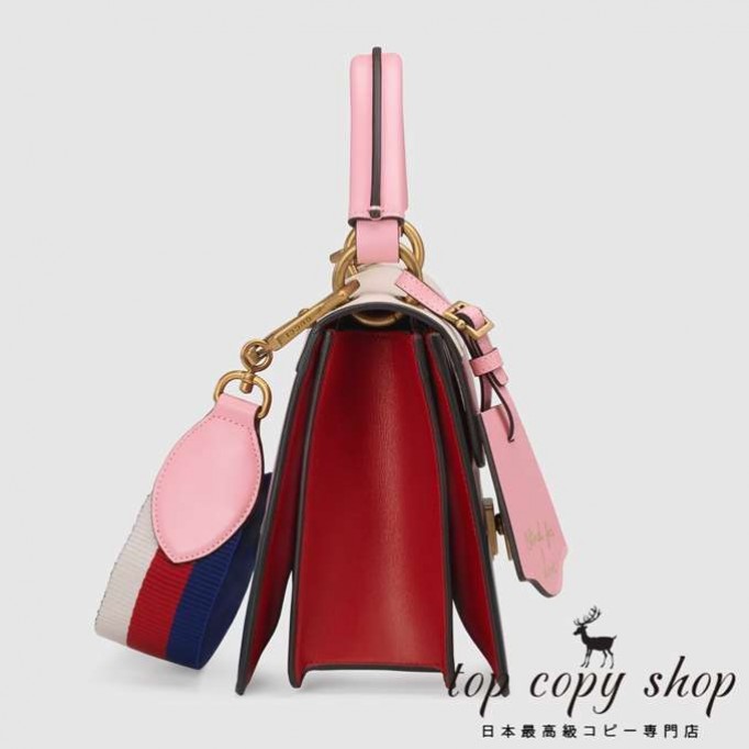 グッチ バッグ スーパーコピー GG〔クイーン マーガレット〕レザー トップハンドルバッグ476541 DVUST 4198