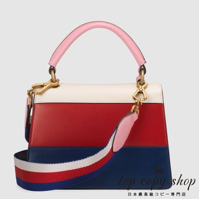 グッチ バッグ スーパーコピー GG〔クイーン マーガレット〕レザー トップハンドルバッグ476541 DVUST 4198