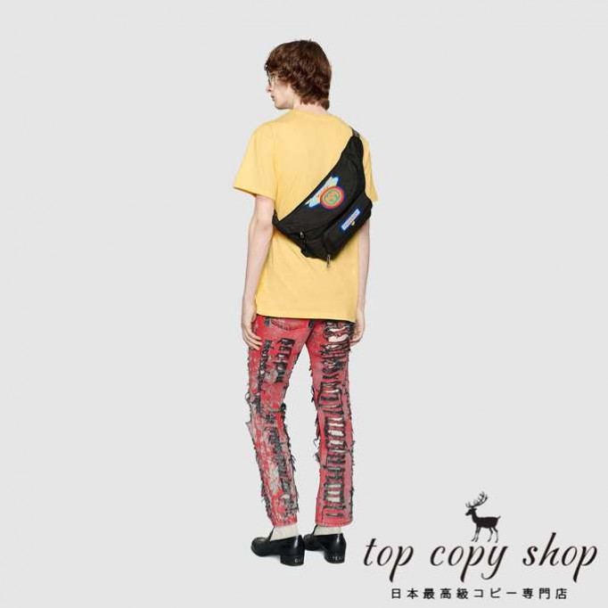 グッチ バッグ スーパーコピー GG オンライン限定 GUCCI 1980s パッチ ベルトバッグ536842 9W5CX 8563