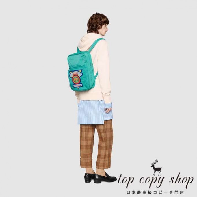 グッチ バッグ スーパーコピー GG GUCCI 1980s パッチ ミディアム バックパック 536724 9W5EX 3973