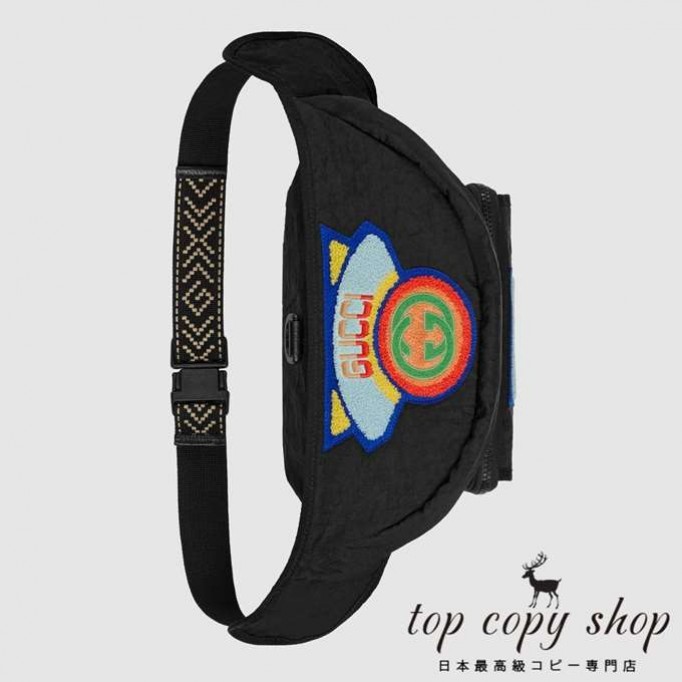 グッチ バッグ スーパーコピー GG オンライン限定 GUCCI 1980s パッチ ベルトバッグ536842 9W5CX 8563