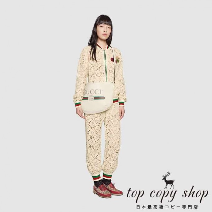 グッチ バッグ スーパーコピー GG GUCCI プリント ハーフムーン ホーボーバッグ 523588 0GCAT 8820