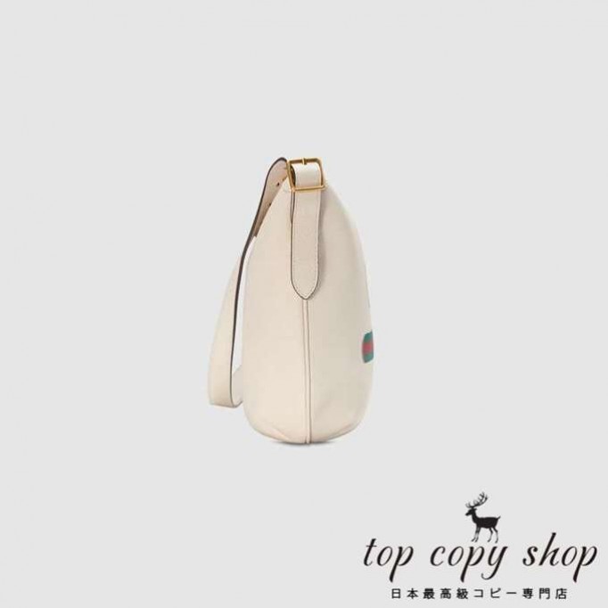 グッチ バッグ スーパーコピー GG GUCCI プリント ハーフムーン ホーボーバッグ 523588 0GCAT 8820