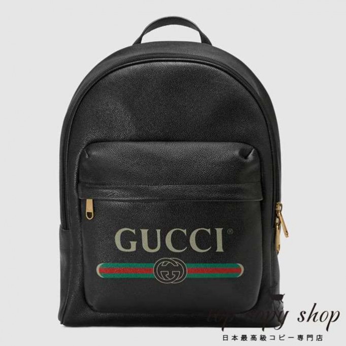 グッチ バッグ スーパーコピー GG GUCCI プリント レザー バックパック 547834 0Y2BT 8163