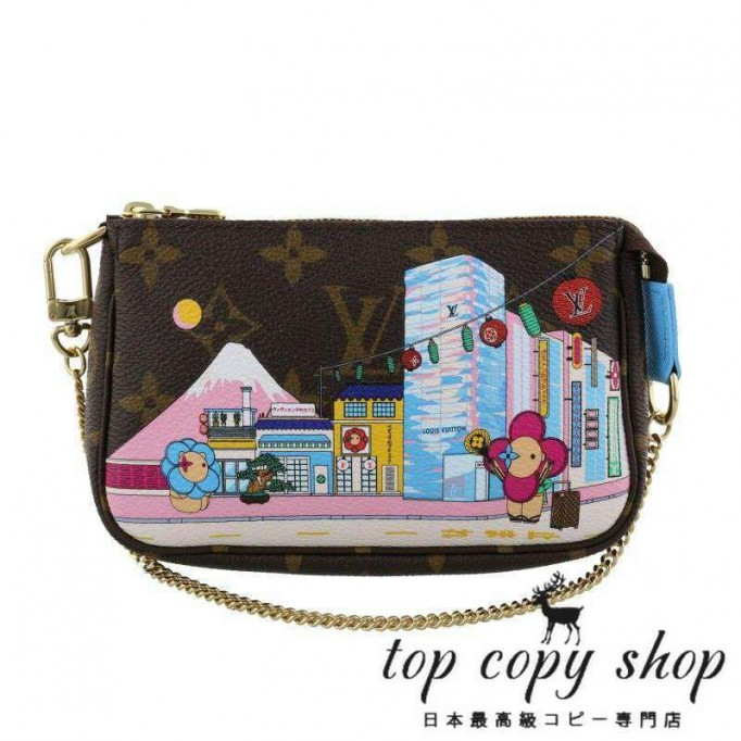 ルイヴィトン スーパーコピー LOUIS VUITTON ショルダーバッグ モノグラム ミニポシェットアクセソワール M81637