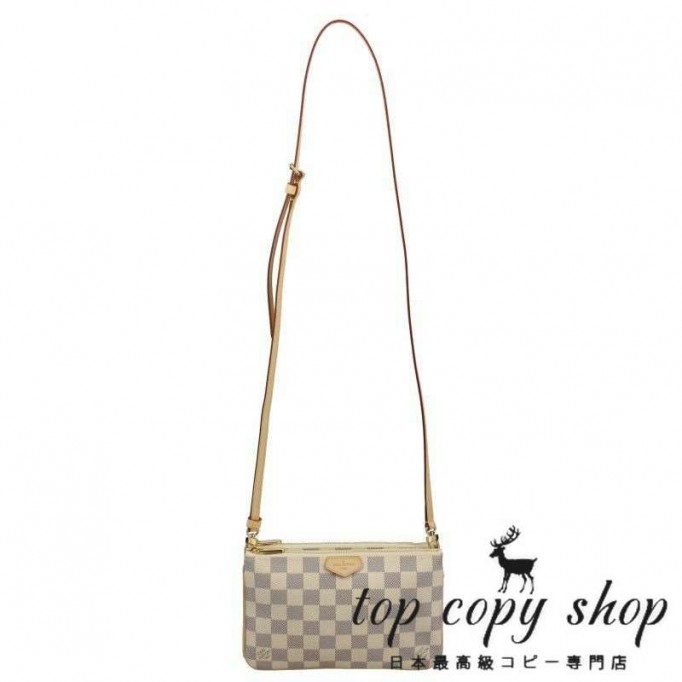 ルイヴィトン スーパーコピー LOUIS VUITTON ショルダーバッグ ポシェット ドゥーブル ジップ N60460