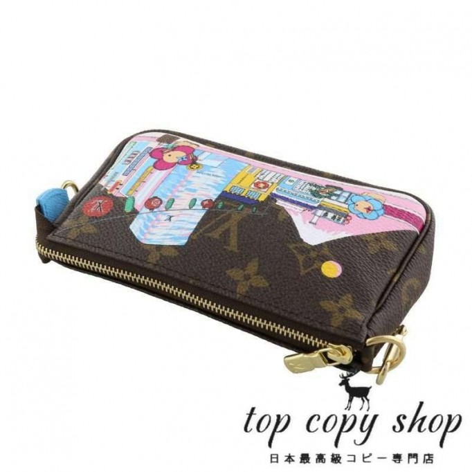 ルイヴィトン スーパーコピー LOUIS VUITTON ショルダーバッグ モノグラム ミニポシェットアクセソワール M81637
