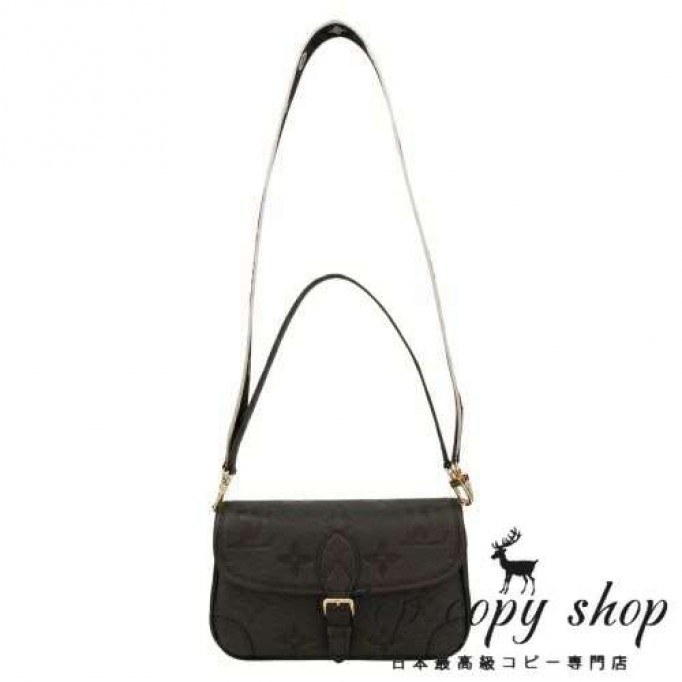 ルイヴィトン スーパーコピー ショルダーバッグ レディース モノグラム アンプラント ディアヌ ブラック LOUIS VUITTON M46386 ノワール