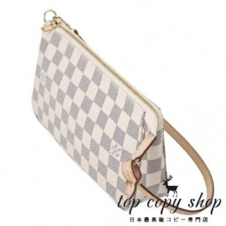 ルイヴィトン スーパーコピー ショルダーバッグ レディース ダミエ アズール ポシェット アクセソワール ホワイト LOUIS VUITTON N41207
