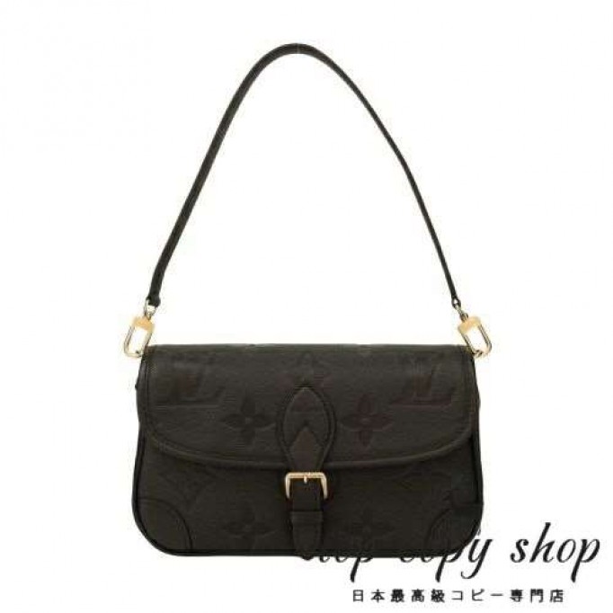ルイヴィトン スーパーコピー ショルダーバッグ レディース モノグラム アンプラント ディアヌ ブラック LOUIS VUITTON M46386 ノワール