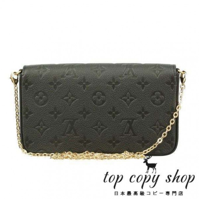 ルイヴィトン スーパーコピー ショルダーバッグ モノグラム アンプラント ポシェット フェリシー ブラック LOUIS VUITTON M82477 ノワール
