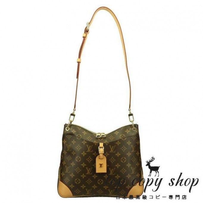 ルイヴィトン スーパーコピー LOUIS VUITTON ショルダーバッグ モノグラム オデオン NM MM ナチュレル M45355