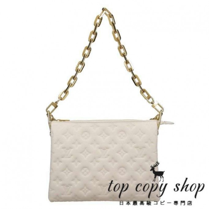 ルイヴィトン スーパーコピー LOUIS VUITTON ショルダーバッグ モノグラム クッサン PM クレーム M57793