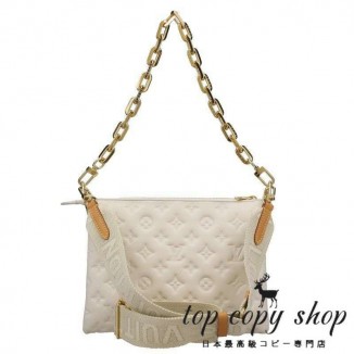 ルイヴィトン スーパーコピー LOUIS VUITTON ショルダーバッグ モノグラム クッサン PM クレーム M57793