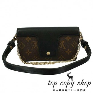 ルイヴィトン スーパーコピー LOUIS VUITTON ショルダーバッグ パドロック オンストラップ ノワール M80559