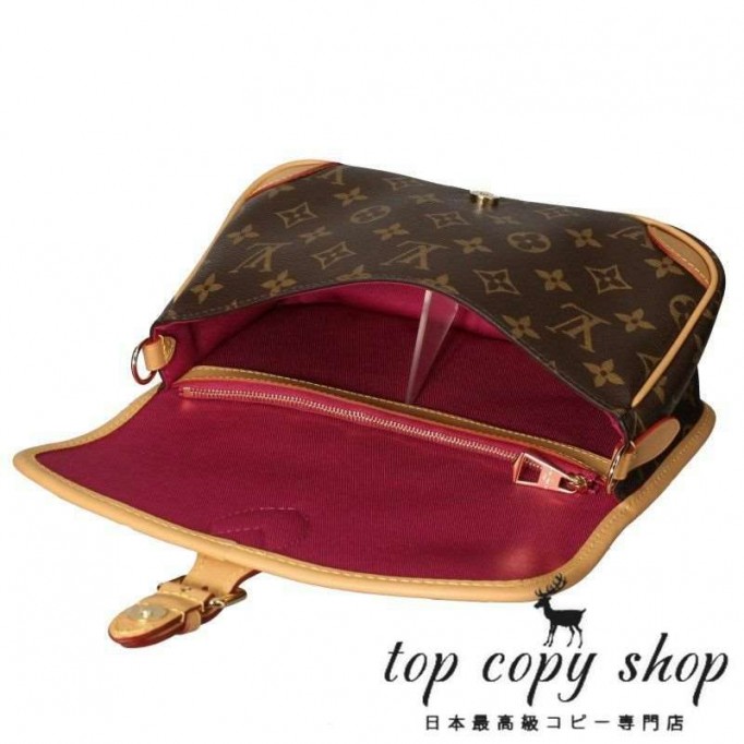 ルイヴィトン スーパーコピー LOUIS VUITTON ショルダーバッグ モノグラム ディアヌ NM PM ブラウン M45985