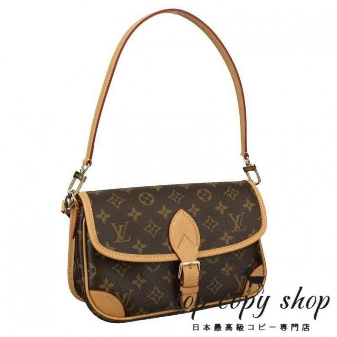ルイヴィトン スーパーコピー LOUIS VUITTON ショルダーバッグ モノグラム ディアヌ NM PM ブラウン M45985