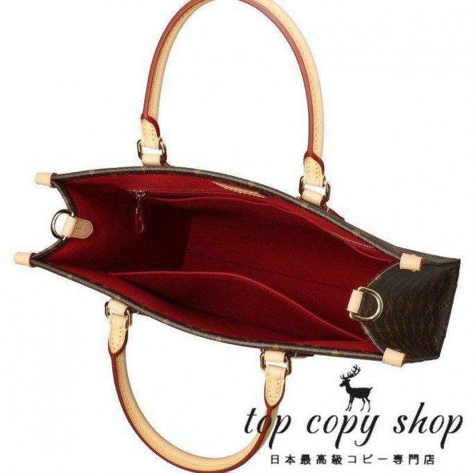 ルイヴィトン スーパーコピー LOUIS VUITTON トートバッグ モノグラム サックプラ PM ブラウン M46263