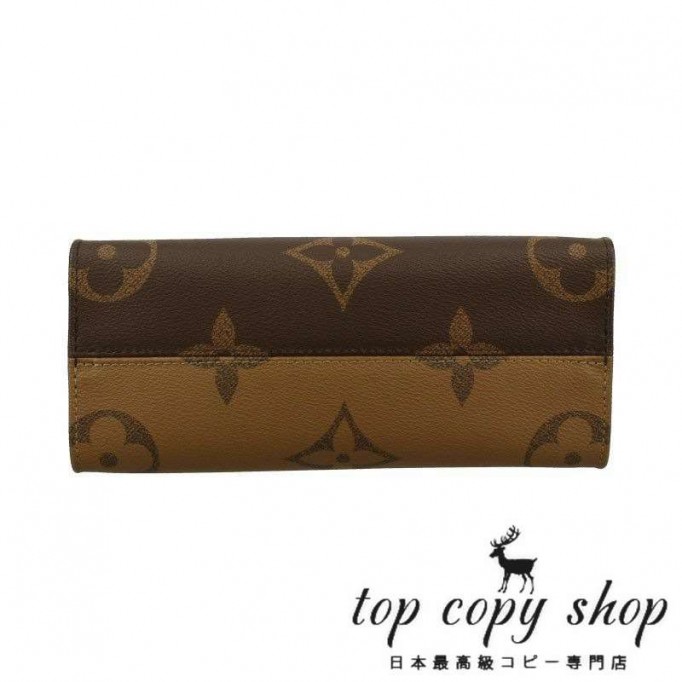 ルイヴィトン スーパーコピー LOUIS VUITTON トートバッグ モノグラム オンザゴー PM ブラウン M46373