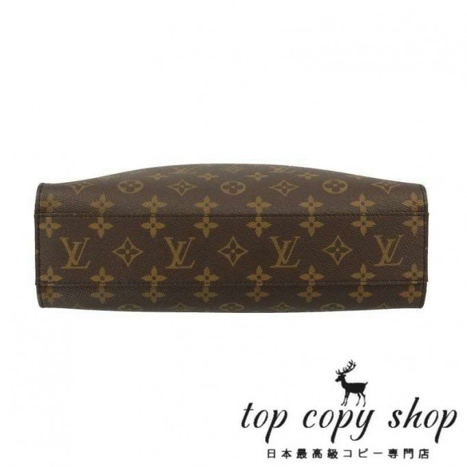 ルイヴィトン スーパーコピー LOUIS VUITTON トートバッグ モノグラム サックプラ PM ブラウン M46263