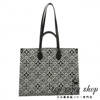 ルイヴィトン スーパーコピー LOUIS VUITTON トートバッグ SINCE 1854 オンザゴー GM グレー M57207