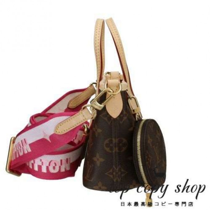 ルイヴィトン スーパーコピー ショルダーバッグ ネヴァーフルBB モノグラム LOUIS VUITTON M46786 ローズペオニー