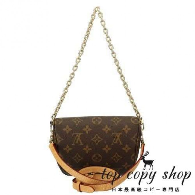 ルイヴィトン スーパーコピー ショルダーバッグ モノグラム ミニバムバッグ ブラウン LOUIS VUITTON M82335