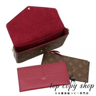 ルイヴィトン スーパーコピー ショルダーバッグ ポシェット フェリシー モノグラム ブラウン LOUIS VUITTON M81896