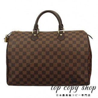 ルイヴィトン スーパーコピー ボストンバッグ レディース ダミエ スピーディ 35 ブラウン LOUIS VUITTON N41363