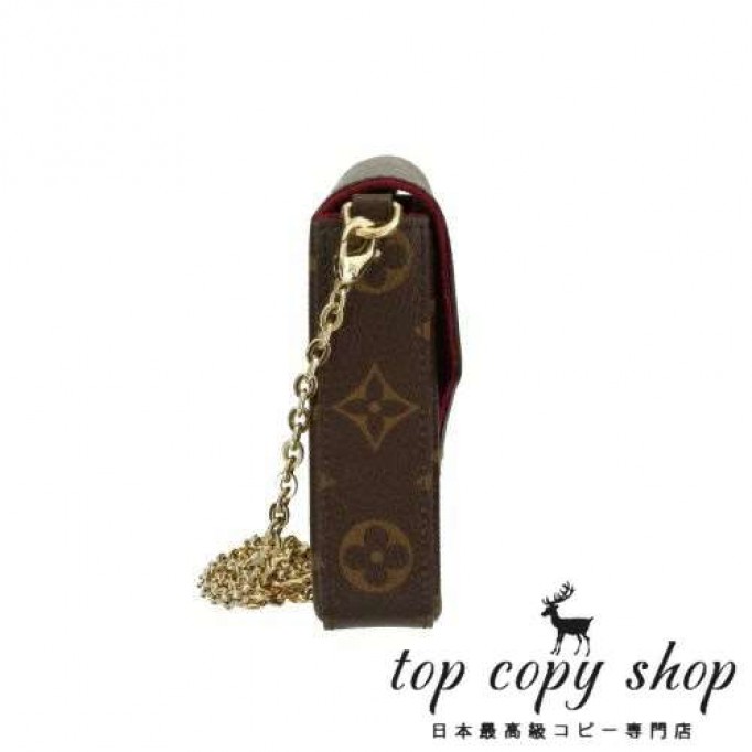 ルイヴィトン スーパーコピー ショルダーバッグ ポシェット フェリシー モノグラム ブラウン LOUIS VUITTON M81896