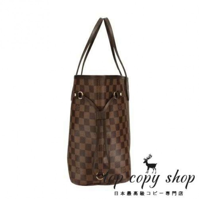 ルイヴィトン スーパーコピー トートバッグ レディース ダミエ ネヴァーフル MM ブラウン LOUIS VUITTON N40599 スリーズ