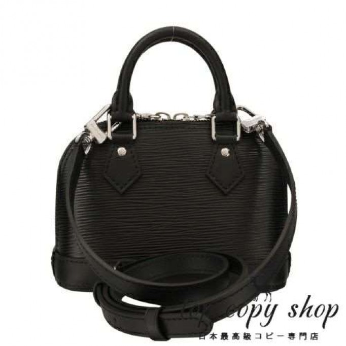 ルイヴィトン スーパーコピー ハンドバッグ ショルダーバッグ レディース ナノ アルマ ブラック LOUIS VUITTON M81945 ノワール
