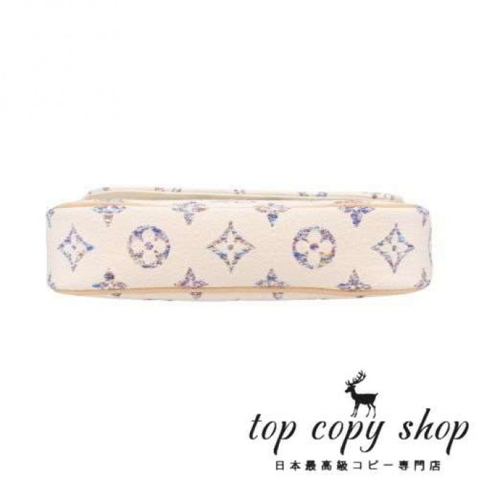 ルイヴィトン スーパーコピー ショルダーバッグ レディース モノグラム ウォレット オン チェーン アイビー ホワイト LOUIS VUITTON M83499 アルチカラー ホワイト
